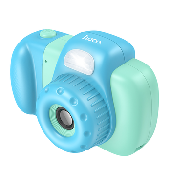 Камера для дітей Hoco DV201 Dual lens children camera Blue (6942007628426)