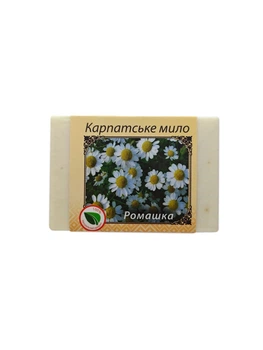 Мыло ручной работы "Ромашка" 80г. "Карпатське Мило"