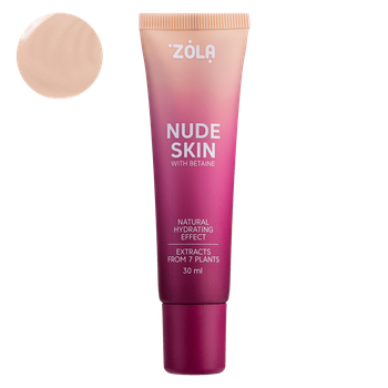 ZOLA Тональна основа NUDE SKIN 01 LIGHT