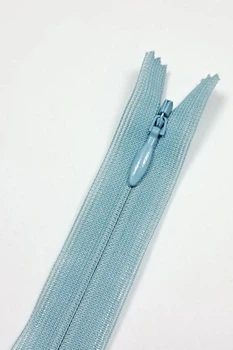 Блискавка YKK потайна 60 см колір блакитний 050
