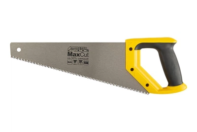 Ножовка столярная MASTERTOOL 7TPI MAX CUT 350 мм закаленный зуб 3-D заточка полированная 14-2035