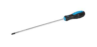 Отвёртка крестовая магнитная MASTERTOOL PH2х250 мм ручка с TPR покрытием 48-5225