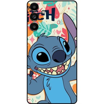 Силиконовый бампер чехол Candy для Samsung A16 с рисунком Stitch Стич