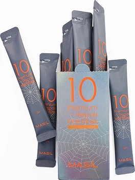 Набір відновлювальних масок для волосся Masil 10 Premium Repair Hair Mask 10 х 12 мл (8809000002396)