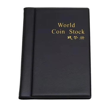 Альбом для монет на 120шт, black (59013)