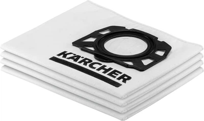 Флісові фільтр-мішки для господарського пилососу WD2, WD3 (Karcher) (упаковка 4шт.)