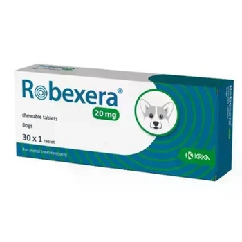 Робексера KRKA (Robexera) для собак 20 мг., 30 табл.