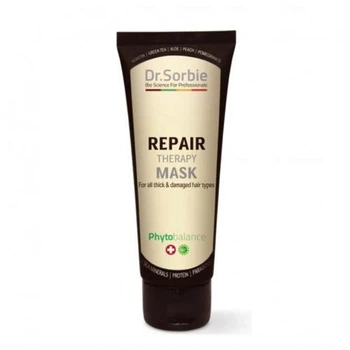 Терапевтическая восстановительная маска для волос Dr.Sorbie Repair drapy mask 75 мл