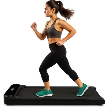 Бігова доріжка до 120 кг, 1100 Вт тиха, компактна Treadmill XM-U1 для дому, квартири чи офісу