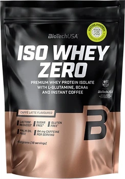 Сироватковий ізолят протеїну BiotechUSA Iso Whey Zero порошок 454 г Caffe Latte (5999076264131)