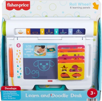 Дошка-планшет Fisher-Price Малюємо та навчаємося (JDL70) (0194735287000)