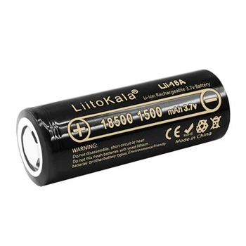 Аккумулятор 18500, LiitoKala Lii-18A, 1500mah