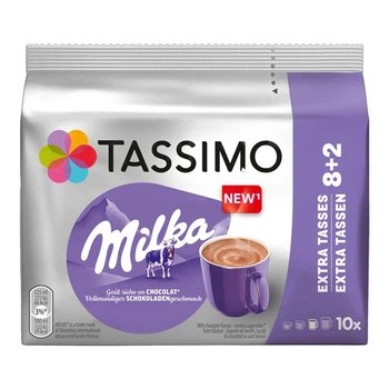 Горячий Шоколад в капсулах Tassimo Milka 10 шт
