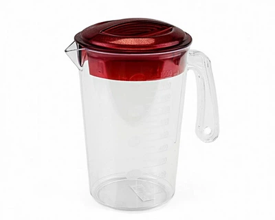Кувшин с крышкой с мерной шкалой из поликарбоната 1 л One Chef NK-601020