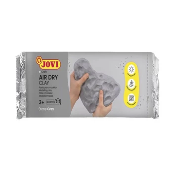 Полимерная глина самозастывающая JOVI, 250 г., Classic, Серая, (83G)