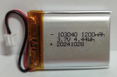 Аккумулятор Japcell 103040 1200mAh 3.7V Li-pol литий-полимерный с коннектором