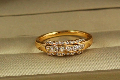 Кільце Xuping Jewelry ментор р 20 золотисте