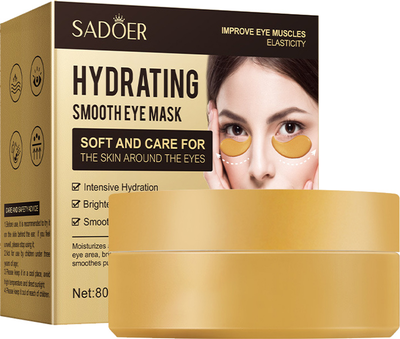 Гидрогелевые патчи под глаза Sadoer Hydrating and Smooth Eye Mask увлажнение и питание 60 шт (6973098893806)