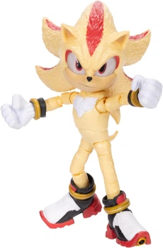 Фігурка Їжачок Сонік 3 Супер Шедоу Sonic The Hedgehog Sonic 3 Super Shadow Jakks 42953