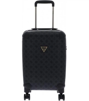 Валіза велика з лого Guess сірий HP7452988