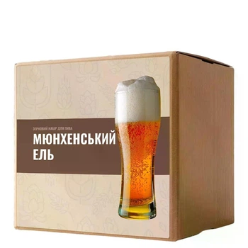 Зерновой набор Мюнхенский Эль для варки светлого пива с гармоничным вкусом и лёгкими фруктовыми нотками на 50 литров пива