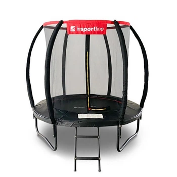 Батут с внутренней сеткой Flea PRO inSPORTline 23877 черный 183 см
