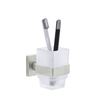 Стакан для зубных щеток VBI JUPITER NICKEL