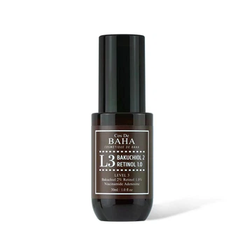 Cыворотка Cos DE BAHA L3 Bakuchiol Retinol Serum с ретинолом 1% и бакучиолом 2% 30 мл