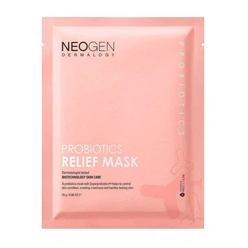 Маска на основі суперпробіотиків та екстрактів молодих ягід Neogen Dermalogy Probiotics Relief Mask, 25 г