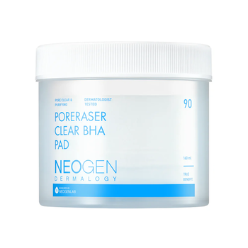 Пэды для очищения пор с BHA-кислотами Neogen Dermalogy Poreraser Clear BHA Pad, 90pcs/160 мл
