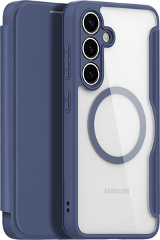 Чохол-книжка Dux Ducis Skin X Pro with MagSafe для Samsung Galaxy S25 Blue (6971824160901)