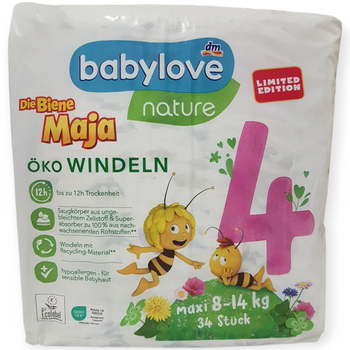 Підгузки Babylove nature 4 (8-14кг) 34 шт
