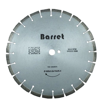 Алмазный отрезной диск Barret D-500, 500 мм