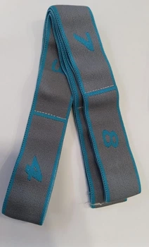 Резинка для растяжки и фитнеса с цифрами Bavar Sport, бирюзовый (8804)