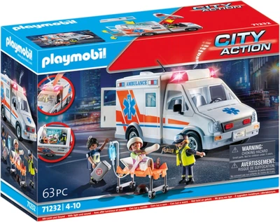 Конструктор Плеймобиль Скорая Помощь Playmobil Ambulance (71232)
