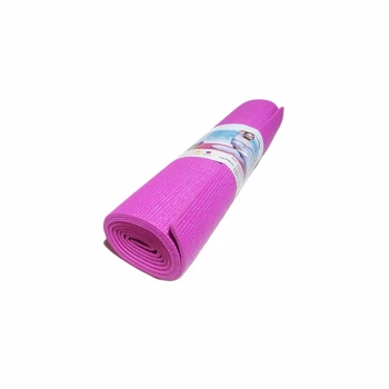 Коврик для йоги и фитнеса Bavar Sport , pvc, 6 мм розовый