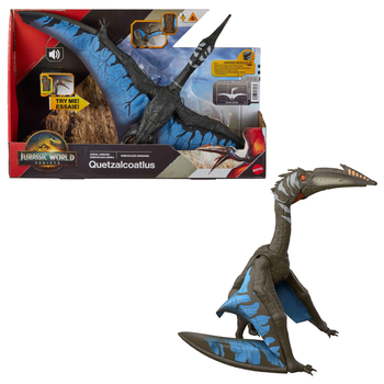 Динозавр Кетцалькоатль со звуком Мир Юрского Периода Jurassic World Rebirth Quetzalcoatlus Mattel (JCG27)