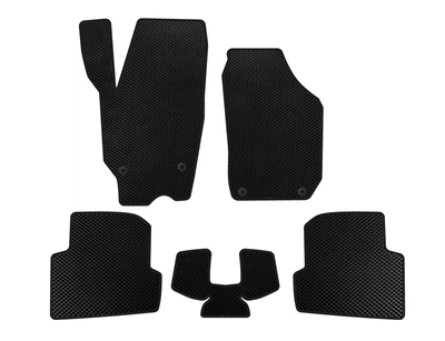 Коврики EVA (2010-2014, SW, Черный) для Skoda Fabia