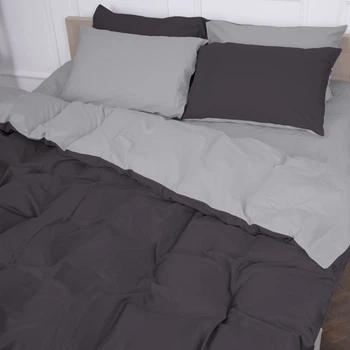 Підковдра MirSon Satin Premium Smoke 0251+0240 160 x 220 см (2200001220027)