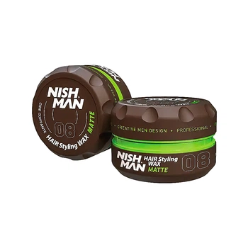 Воск для укладки волос Nishman Hair Styling Wax 08 Matte (100 мл)