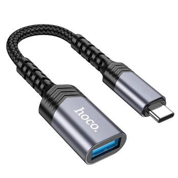 Переходник HOCO Type-C male to USB female 3.0 converter UA24