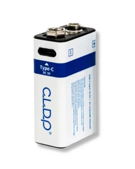 Аккумулятор крона C.L.D.P Li-ion 9V 233mAh USB Type-C