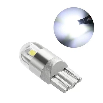 Світлодіодна лампочка T10-3030-2smd 12V 6500К біле світло