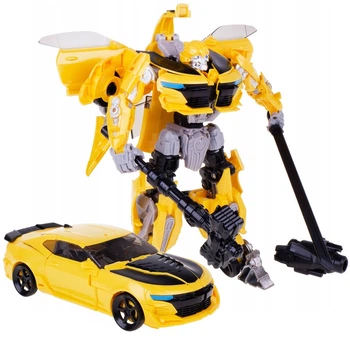 Робот Трансформер Bumblebee 19 см — автобот із мечем, машинка-трансформер для хлопчиків