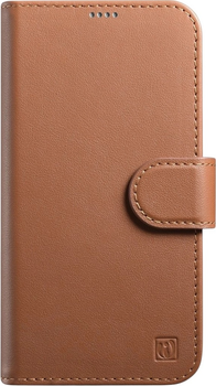 Чохол-книжка iCarer Real Cowhide Premium Leather 2in1 Wallet Case з RFID для Apple iPhone 14 Brown (WMI14220725-BN)