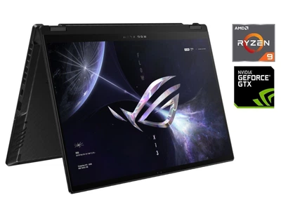 Игровой ультрабук-трансформер Asus Rog Flow x13 GV301QH / 13.4" (1920x1080) IPS Touch / AMD Ryzen 9 5900HS (8 (16) ядер по 3.0 - 4.6 GHz) / 16 GB DDR4 / 1000 GB SSD NVMe / nVidia GeForce GTX 1650 Max-Q, 4 GB GDDR6, 128-bit / WebCam б/у