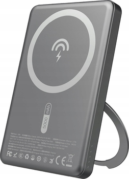 УМБ Dudao K28S 5000 mAh 20W Grey (6977196680122)