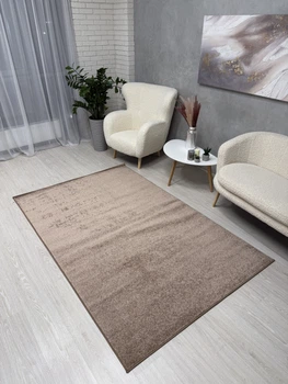 Ковер с невысоким ворсом Espresso 1х2 м. Beige 00000A