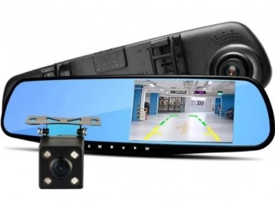 Видеорегистратор Blackbox DVR AK47 с камерой заднего вида, Full HD, 5 МП