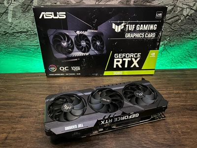 Відеокарта RTX 3080 10GB Asus TUF GAMING (TUF-RTX3080-10G-V2-GAMING) Б/В
